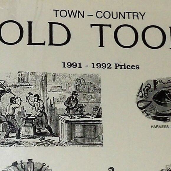 Town - Country OLD TOOLS VALUE GUIDE BOOK 1991-1992 Prices Vintage - Picture 6 of 11
